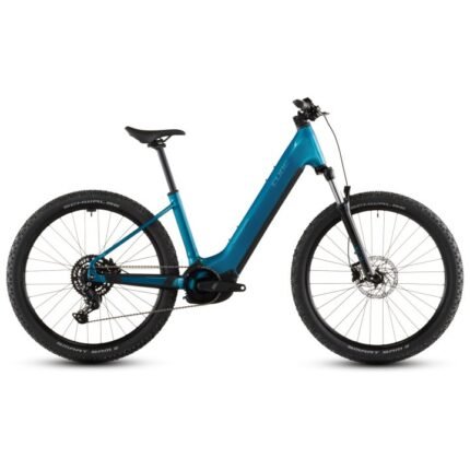 CUBE REACTION HYBRID Performance 600 - Easy Entry - E-Mountainbike - 2026 - electricblue / dazzle