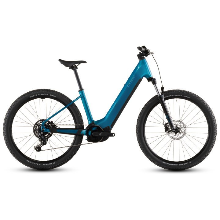 107122-1-1938959 CUBE REACTION HYBRID Performance 600 - Easy Entry - E-Mountainbike - 2026 - electricblue / dazzle