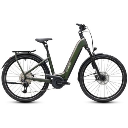 CUBE KATHMANDU HYBRID EXC 800 - Easy Entry - Trekking E-Bike - 2027 - slategrey / chrome