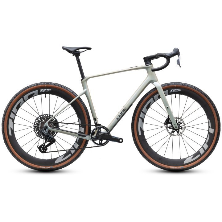1136600-s-00-2136212 CUBE NUROAD C:62 SLX - Carbon Gravel Bike - 2027 - glintsand / black
