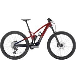 Trek FUEL EXe 8 GX AXS T-Type - 29" E-Mountainbike - 2025 - Rage Red to Deep Dark Blue Fade
