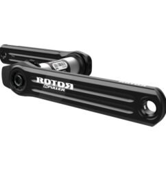Rotor INpower V3 DM Road Leistungsmess-Kurbel - schwarz glänzend