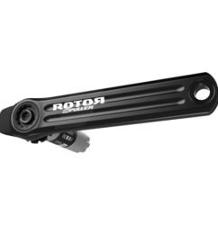 Rotor INpower V3 DM Road Leistungsmess-Kurbel - schwarz glänzend