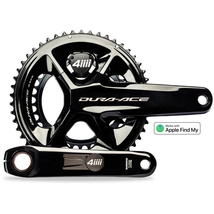 b24-11940-4iiii-dura-ace-1-1540359 4iiii Precision 3+ Pro Powermeter-Kurbelgarnitur - Ride Ready | Dual Side - Shimano Dura Ace R9200