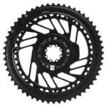 SRAM RED AXS Powermeter 2x Kettenblatt Set | Direct Mount | E1 - schwarz / silber