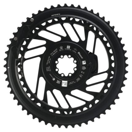 SRAM RED AXS Powermeter 2x Kettenblatt Set | Direct Mount | E1 - schwarz / silber