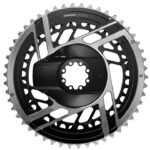 SRAM RED AXS Powermeter 2x Kettenblatt Set | Direct Mount | E1 - schwarz / silber
