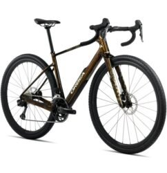 Orbea TERRA M31eTEAM 1X - Rival XPLR AXS Gravel Bike - 2026 - Caramel Carbon View (gloss)